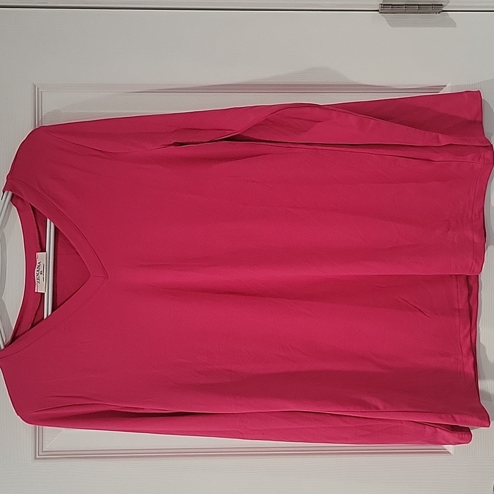 Zenana long sleeve v-neck NWOT
